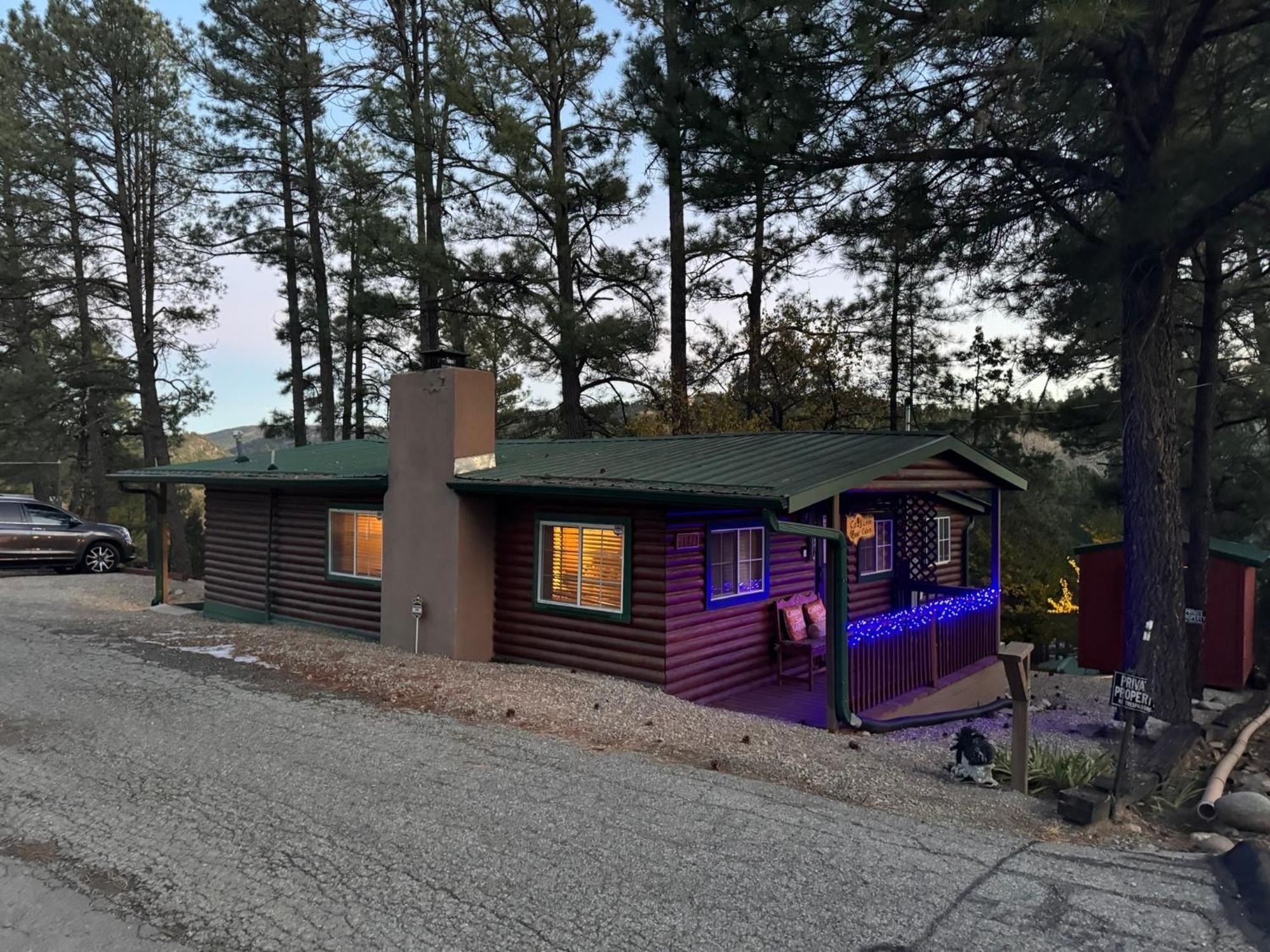 Gonzales Cozy Little Bear Cabin Ruidoso Eksteriør bilde