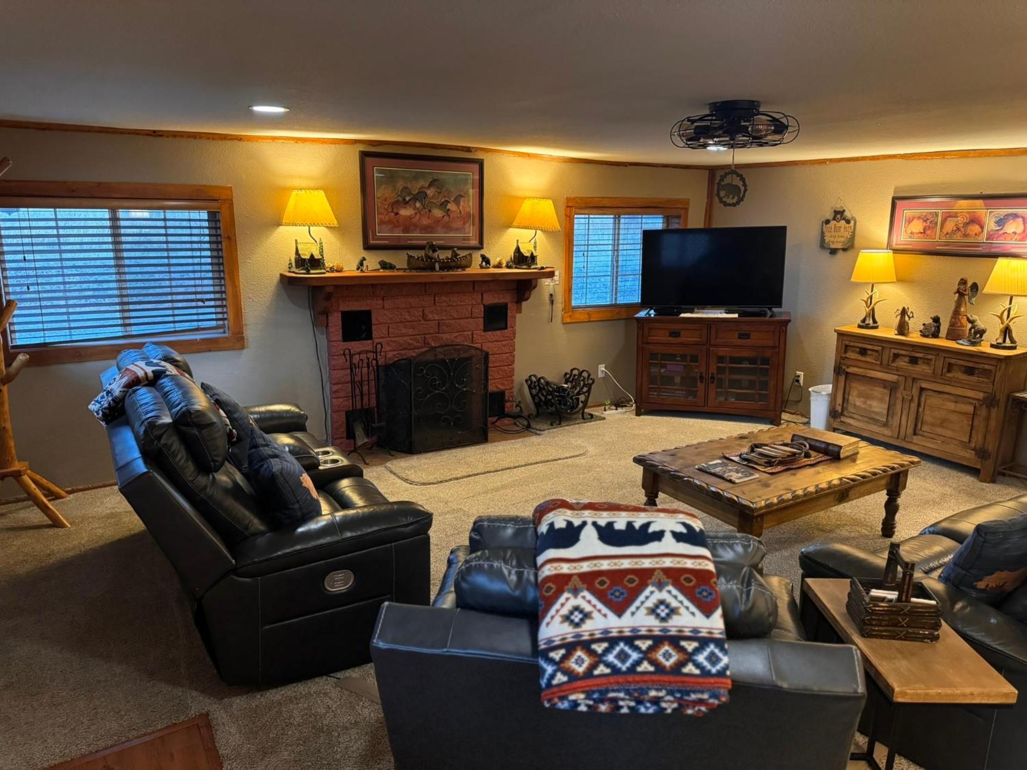 Gonzales Cozy Little Bear Cabin Ruidoso Eksteriør bilde
