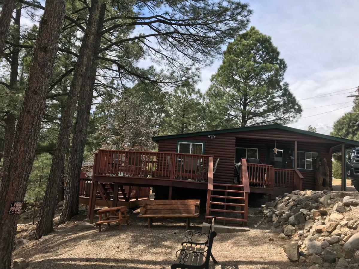 Gonzales Cozy Little Bear Cabin Ruidoso Eksteriør bilde