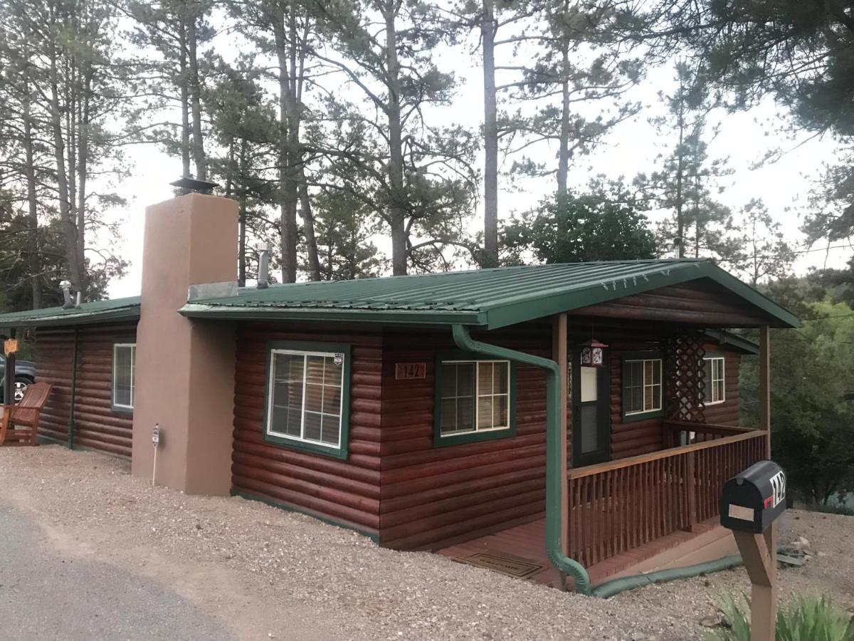 Gonzales Cozy Little Bear Cabin Ruidoso Eksteriør bilde