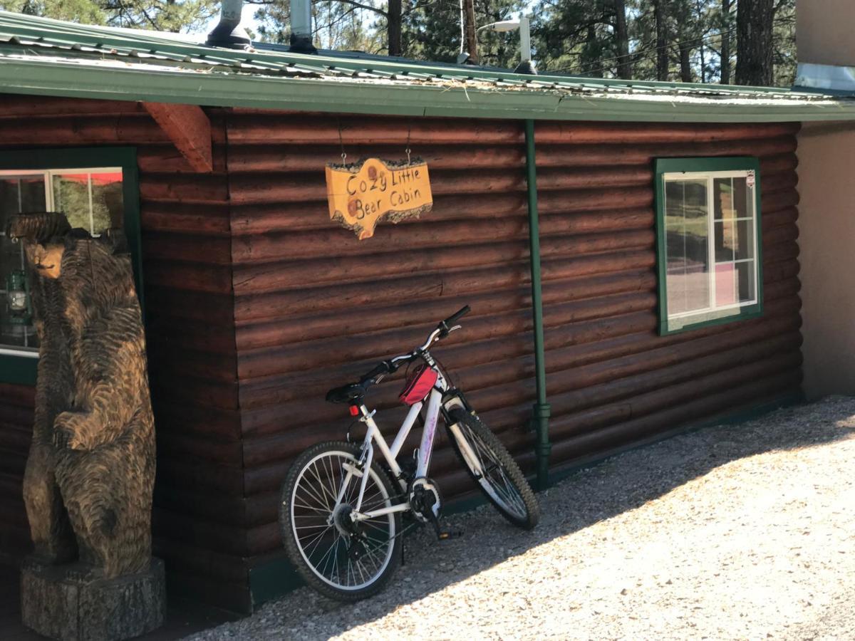 Gonzales Cozy Little Bear Cabin Ruidoso Eksteriør bilde